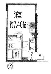 アヴァンタージュ恵比寿の間取り画像