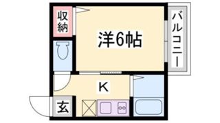 ヒルズ山下Ⅱの間取り画像