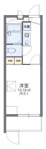 レオパレスオー ルージュの間取り画像
