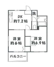 コーポラス88の間取り画像