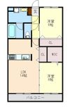 ガーデンヒルズ城南10の間取り画像