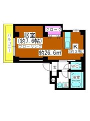 アルファコート戸田公園Ⅰの間取り画像