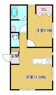 azul(アズール)の間取り画像