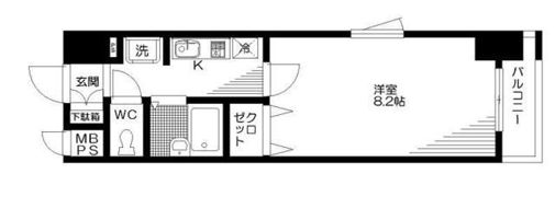 日神パレステージ御徒町第2の間取り画像