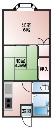 ダートハイツの間取り画像