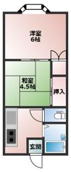 ダートハイツの間取り画像