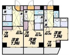 SKコートⅥの間取り画像