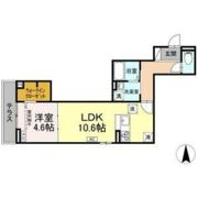 D-ROOM大和町の間取り画像