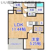 ミリアビタ長洲の間取り画像