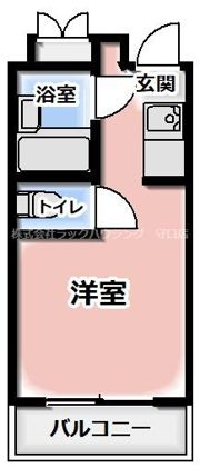ロータリーマンション平代町の間取り画像
