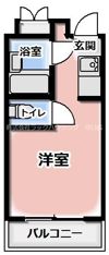 ロータリーマンション平代町の間取り画像