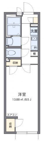 クレイノサンシティ八王子の間取り画像