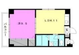 ロイヤルビラ歩行町の間取り画像