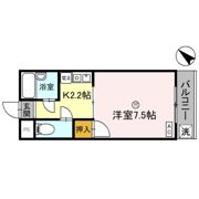 リバーハイツ豊岡の間取り画像