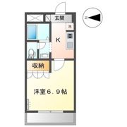 ブルージュの間取り画像