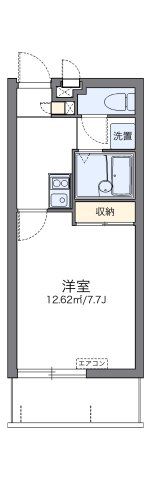 レオパレス城北Ⅱの間取り画像