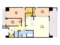 S－RESIDENCE百道aureateの間取り画像