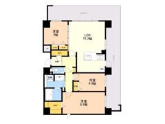 S－RESIDENCE百道aureateの間取り画像