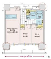 ローレルコート三鷹の間取り画像