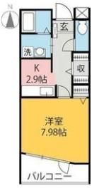 シティヒルズの間取り画像