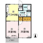 クレールシャトー吉田 A棟の間取り画像