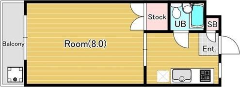 アバンテ二葉の間取り画像