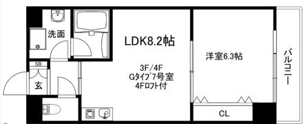 アシェンダの間取り画像