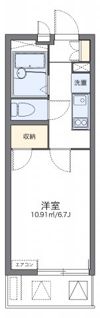 レオパレス曙の間取り画像