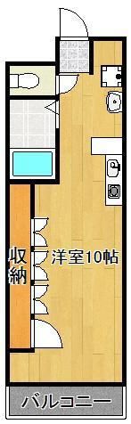 サンシティ大畠の間取り画像