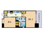 エステムプラザ天神サウスイーストの間取り画像