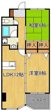 ウィルステージ霧ヶ丘の間取り画像