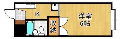 ホワイトプラザ中原1の間取り画像