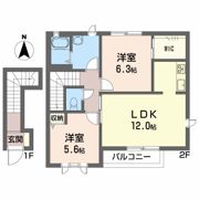 ブランシェNの間取り画像