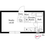 エルフローラ三軒茶屋の間取り画像
