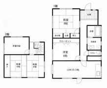 南馬場戸建の間取り画像