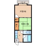 フラワーハイツの間取り画像