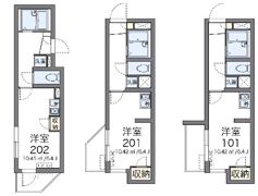 クレイノ根岸 セレッソの間取り画像