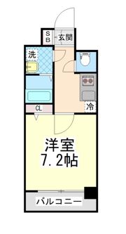 silus（シルス）東灘深江の間取り画像