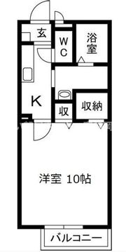 BUENA VISTA Aの間取り画像