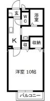 BUENA VISTA Aの間取り画像