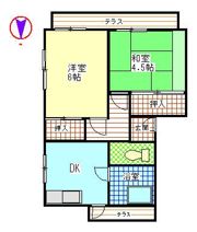 西川ビルの間取り画像