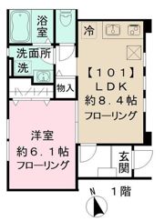 グランディールの間取り画像