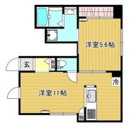 ラディーチェ目黒緑が丘の間取り画像