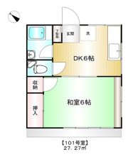 ナカフジハイツの間取り画像