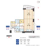 レジデンス新蒲田スクエアの間取り画像