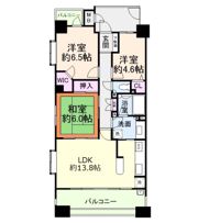 リッツ新大阪南の間取り画像