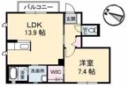 アヴァンシアF A棟の間取り画像