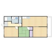 メゾンこどもの森Bの間取り画像