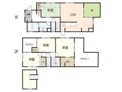高須2丁目戸建ての間取り画像