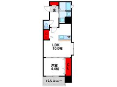 アルゴヴィラージュ工大前の間取り画像